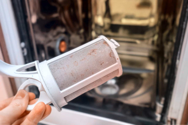 Dirty Dishwasher Filter | How To Clean A Dishwasher Filter