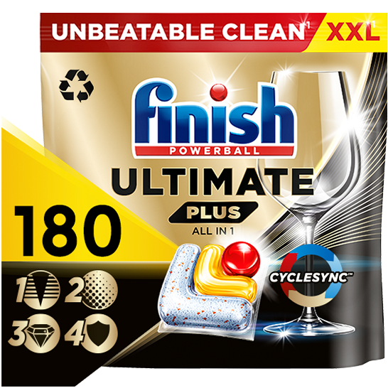 Ultimate Plus All in 1 Dishwasher Tablets