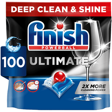 Finish Ultimate Dishwasher Detergent 50 Tablets Lemon