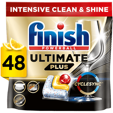 Finish Ultimate Plus Dishwasher Detergent 48 Tablets Lemon Subscription