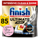 Finish Ultimate Plus Dishwasher Detergent 85 Tablets Lemon