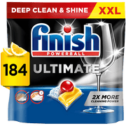Finish Ultimate All In 1 Dishwasher Tablets 184 Lemon