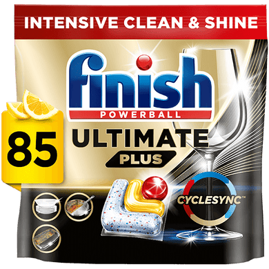 Ultimate Plus Dishwasher Tablets 85 Lemon