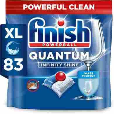 Finish Quantum Dishwasher Detergent 83 Tablets Regular