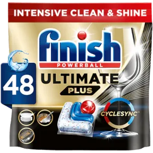 Finish Ultimate Plus Dishwasher Detergent 48 Tablets Regular