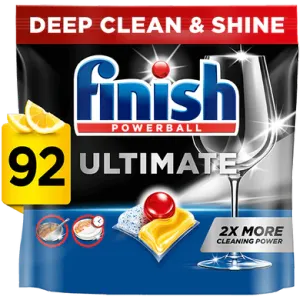 Finish Ultimate Dishwasher Detergent 50 Tablets Lemon